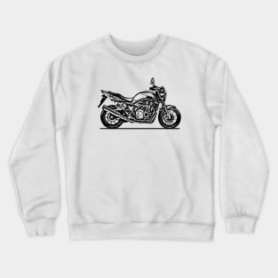 CB1300 Super Four Motorcycle Sketch Art Crewneck Sweatshirt